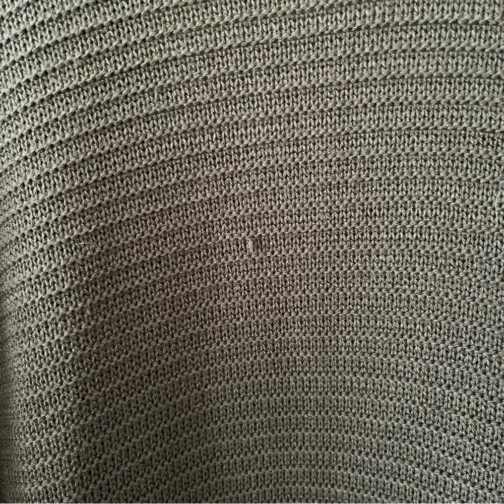 Boohoo Plus Cocoon Oversized Rib Knit Cardigan — Khaki - Picture 4 of 8